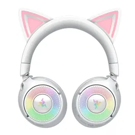 Razer Kraken Kitty V3 Pro Inalámbrico y Alámbrico Auriculares Juego Blanco