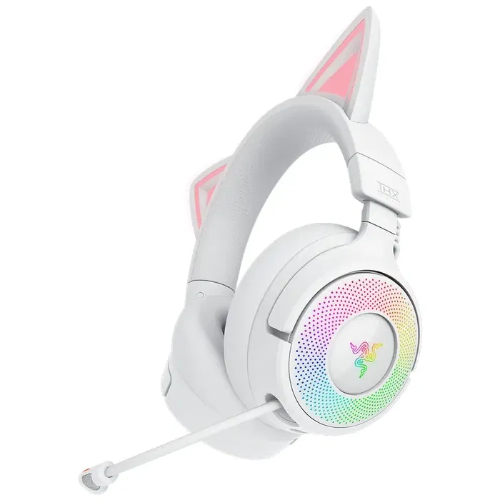 Razer Auriculares Kraken Kitty V3 Pro Blanco RZ04-05170400-R3M1 Inalambrico Bluetooth USB Tipo C