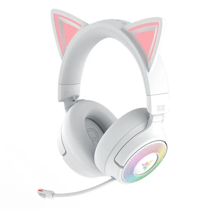 Razer Auriculares Kraken Kitty V3 Pro Blanco RZ04-05170400-R3M1 Inalambrico Bluetooth USB Tipo C