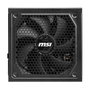 MSI MAG A1250GL PCIE5 Fuente de Alimentación PC 1250W 80 Plus Gold Certificado ATX 3.1 Totalmente Modular Negro 100-240V