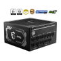 MSI MAG A1250GL PCIE5 Fuente de Alimentación PC 1250W 80 Plus Gold Certificado ATX 3.1 Totalmente Modular Negro 100-240V