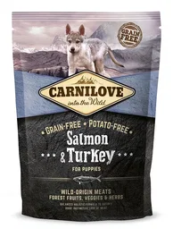 Carnilove Puppy Salmon Pavo Pienso para Perros 1,5 kg