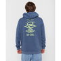 Sudadera con Capucha Hombre Rip Curl Search Icon Hood Azul S/M