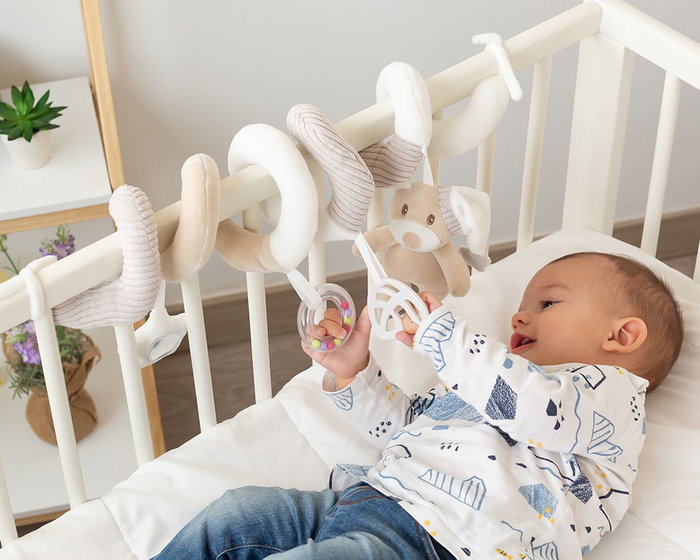 KioKids Peluche Espiral Osito Beige Dolci Amici +0 Meses