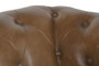 DKD Home Decor Sillón Chester Cuero Envejecido Marrón