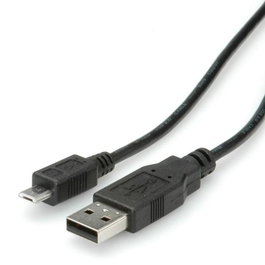 Roline USB 2.0 Cable, USB Type A M - Micro USB B M 3.0 M