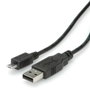Roline Cable USB 2.0 con conectores USB Type A M a Micro USB B M 3.0 M