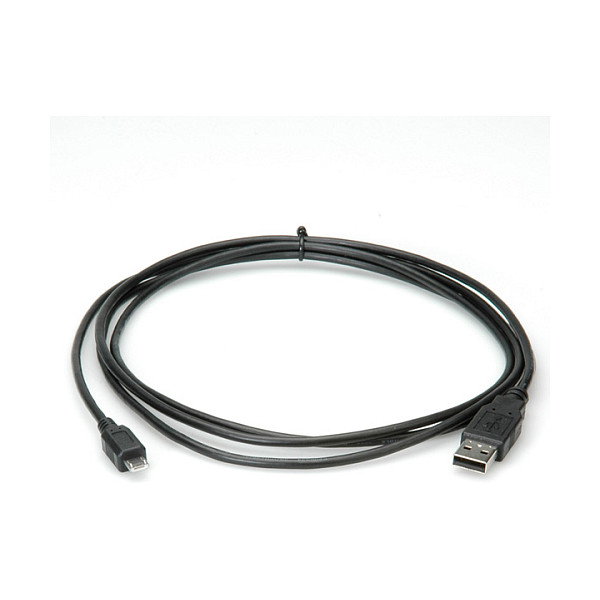 Roline Cable USB 2.0 con conectores USB Type A M a Micro USB B M 3.0 M Roline Cable USB 2.0 con conectores USB Type A M a Micro USB B M 3.0 M