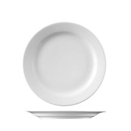G.BENEDIKT FORTA Plato Llano 21 cm - Vajilla Blanca, Colección Forta (Set de 6)