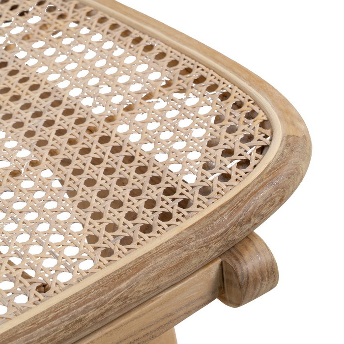 Sillón Natural Ratán/Madera Salón 84 X 58 X 74 cm