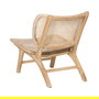 Sillón Natural Ratán/Madera Salón 84 X 58 X 74 cm