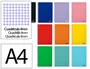 Liderpapel Cuaderno Espiral A4 Micro Smart Tapa Blanda 80 Hojas 75gr Cuadro 5mm Doble Margen Colores