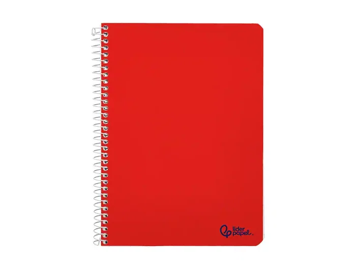 Liderpapel Cuaderno Espiral A4 Micro Smart Tapa Blanda 80 Hojas 75gr Cuadro 5mm Doble Margen Colores