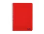 Liderpapel Cuaderno Espiral A4 Micro Smart Tapa Blanda 80 Hojas 75gr Cuadro 5mm Doble Margen Colores