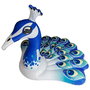 Jet Lag Colchoneta Pavo Real Inflable 150 cm para Piscina y Playa