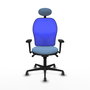 PIQUERAS Y CRESPO Silla de oficina Jorquera Azul
