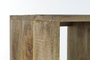 DKD Home Decor Estanteria Cottage Estilo Rústico Natural Mango y Metal 95 x 44 x 172 cm con 2 Cajones y 2 Puertas