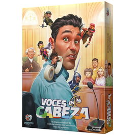 Unexpected Games Voces En Mi Cabeza Juego de Mesa Español 3-6 Jugadores 12+ Años 1-2 Horas
