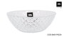 Inde Ensaladera Diamond Ø22 cm (6 Unidades)