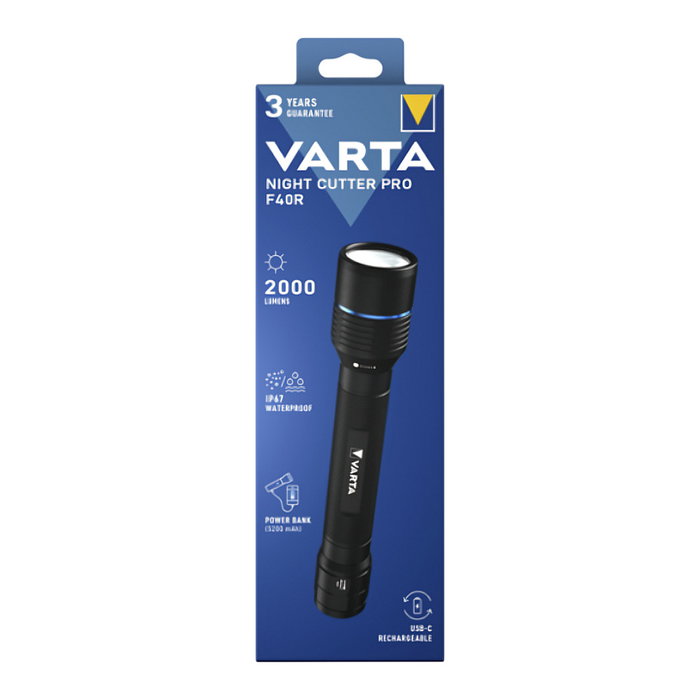 Varta Night Cutter Pro F40R 2000 lm