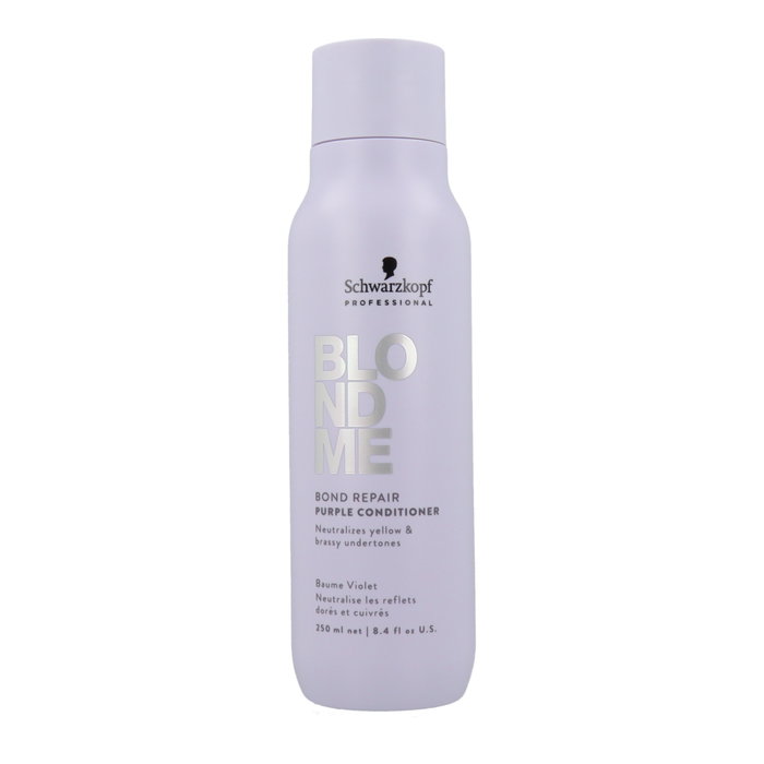 Schwarzkopf BLONDME Bond Repair Acondicionador Morado Reacondicionado