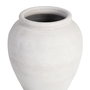 Macetero Blanco Cerámica Decoración 30 X 30 X 40 cm