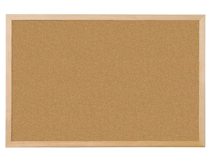 Q-connect Pizarra Corcho 120x90 cm Marco de Madera