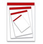Sam - Pacsa Bloc de Notas Liso PAC18111 de 80 Hojas, 10 Unidades