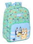 Safta Mochila Infantil "Sisters" Bluey Adaptable a Carro 26x34x11 cm