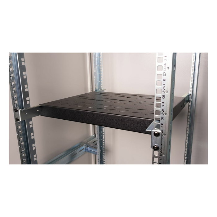 EQUIP EZVS-19-1-35-B Cajón Metálico para Rack 19" 1U Negro, 100kg de Capacidad, 35 cm de Profundidad EQUIP EZVS-19-1-35-B Cajón Metálico para Rack 19" 1U Negro, 100kg de Capacidad, 35 cm de Profundidad