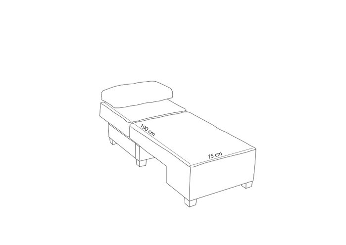 Atelier Del Sofa Sofá Cama Chenille Derecho Gris 116x93x83 cm, Comodidad y Estilo para tu Hogar