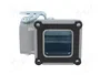 HARTING Han 3A Housing Angled bulkhead mounting