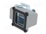 HARTING Han 3A Housing Angled bulkhead mounting