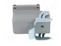 HARTING Han 3A Housing Angled bulkhead mounting
