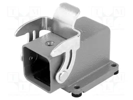 HARTING Han 3A Housing Angled bulkhead mounting