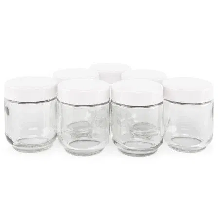 Orbegozo Yogurtera YU 2350 | 15W | 7 Vasos de Cristal 200ml | Fabricante de Yogures Caseros