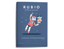 Rubio Cuaderno Lecturas Comprensivas para +7 Años con Certificado FSC Formato DIN A5