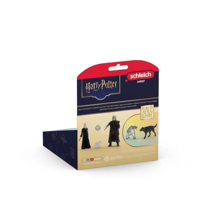 Schleich Figura Alastor Moody, Draco Malfoy y el Hurón Harry Potter 14907