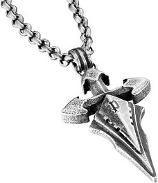 Police PJ25329PSE-02 Collar de Acero Inoxidable Gris de 50 cm