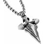 Police PJ25329PSE-02 Collar de Acero Inoxidable Gris de 50 cm