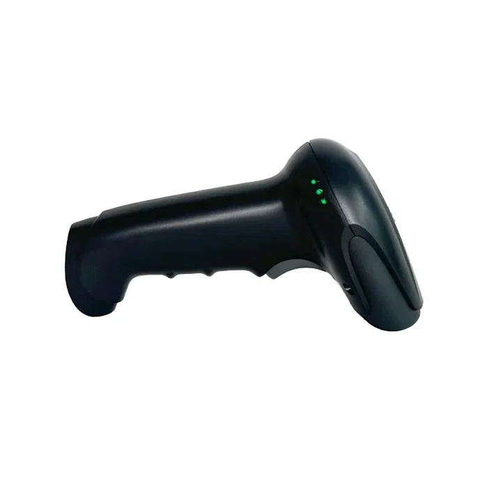 Premier MS3-1D RF - Lector de Códigos de Barras Portátil 1D Láser, Inalámbrico por Radiofrecuencia y USB, Batería de Litio, Negro