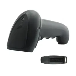 Premier Lector de Código de Barras 1D MS3-1D RF Inalámbrico USB Negro