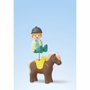 Playmobil Junior Tractor agrícola y animales