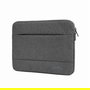 Celly NOMADSLEEVEGR Funda para Portátil 33.8 cm (13.3") Gris - Poliéster, Compartimento para Tableta, Resistente a Polvo, Rayones y Salpicaduras