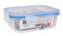 Quttin Fiambrera Rectangular 2 Compartimentos 18.3 x 14 x 6.3 cm 580 cc (6 Unidades)