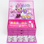Cerdá Set Papelería Coloreable Maletín Minnie Disney Rosa