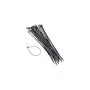 Nature NAT8711338404492 Collar de soporte para plantas de 15 cm, Paquete de 25 unidades, Color Antracita