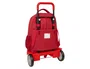 Safta Mochila Grande con Ruedas Compact Evolution Sevilla F.C. Resistente al Agua
