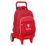 Safta Mochila Grande con Ruedas Compact Evolution Sevilla F.C. Resistente al Agua