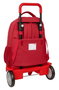 Safta Mochila Grande con Ruedas Compacta Evolutiva Extensible y Resistente Sevilla FC 33x45x22 cm